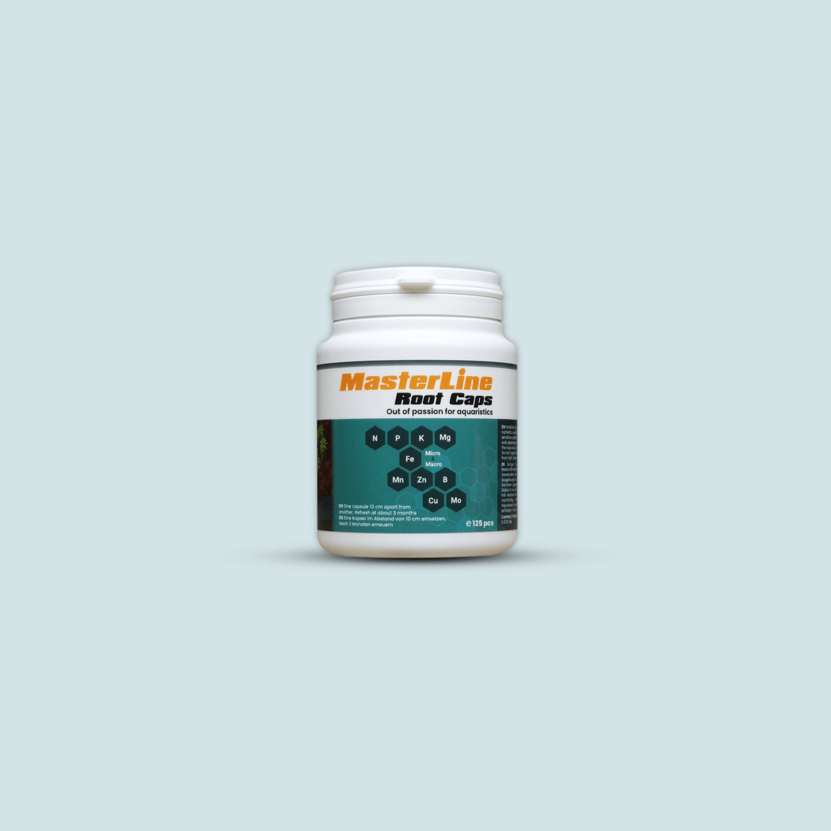 MasterLine Root Caps – aquarium root fertilizer (капсули) for substrate use