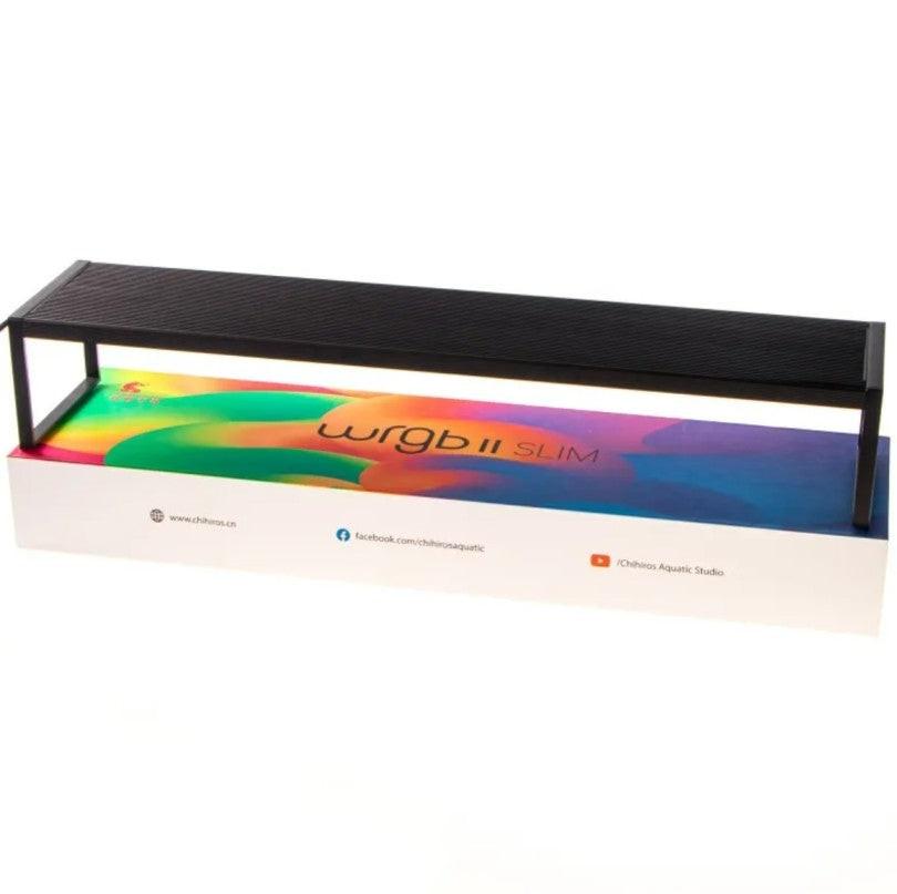 Chihiros WRGB2 Slim LED light – installed above a planted tank