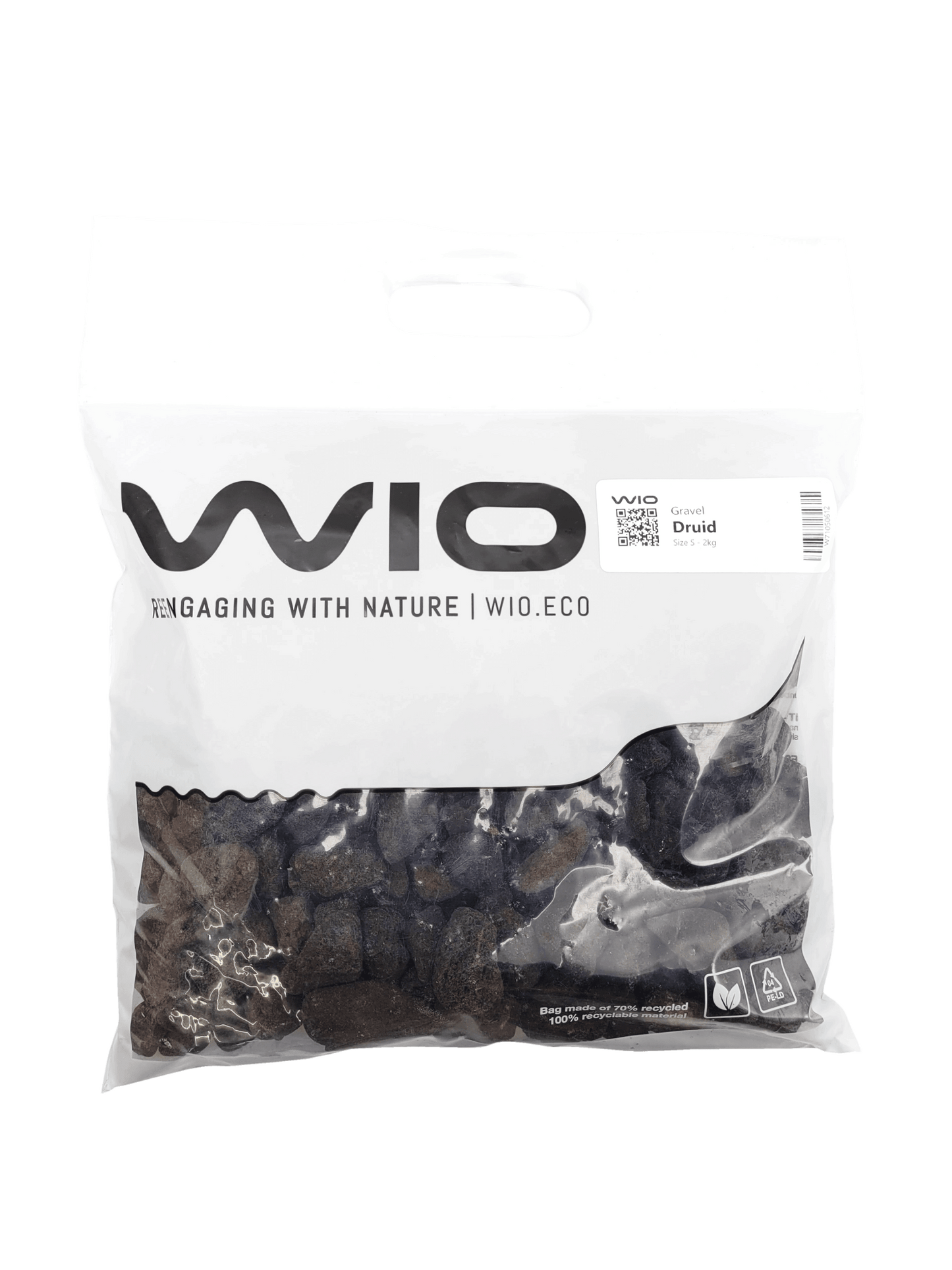 WIO Druid Gravel - Premium Aquascaping and Terrarium Substrate.