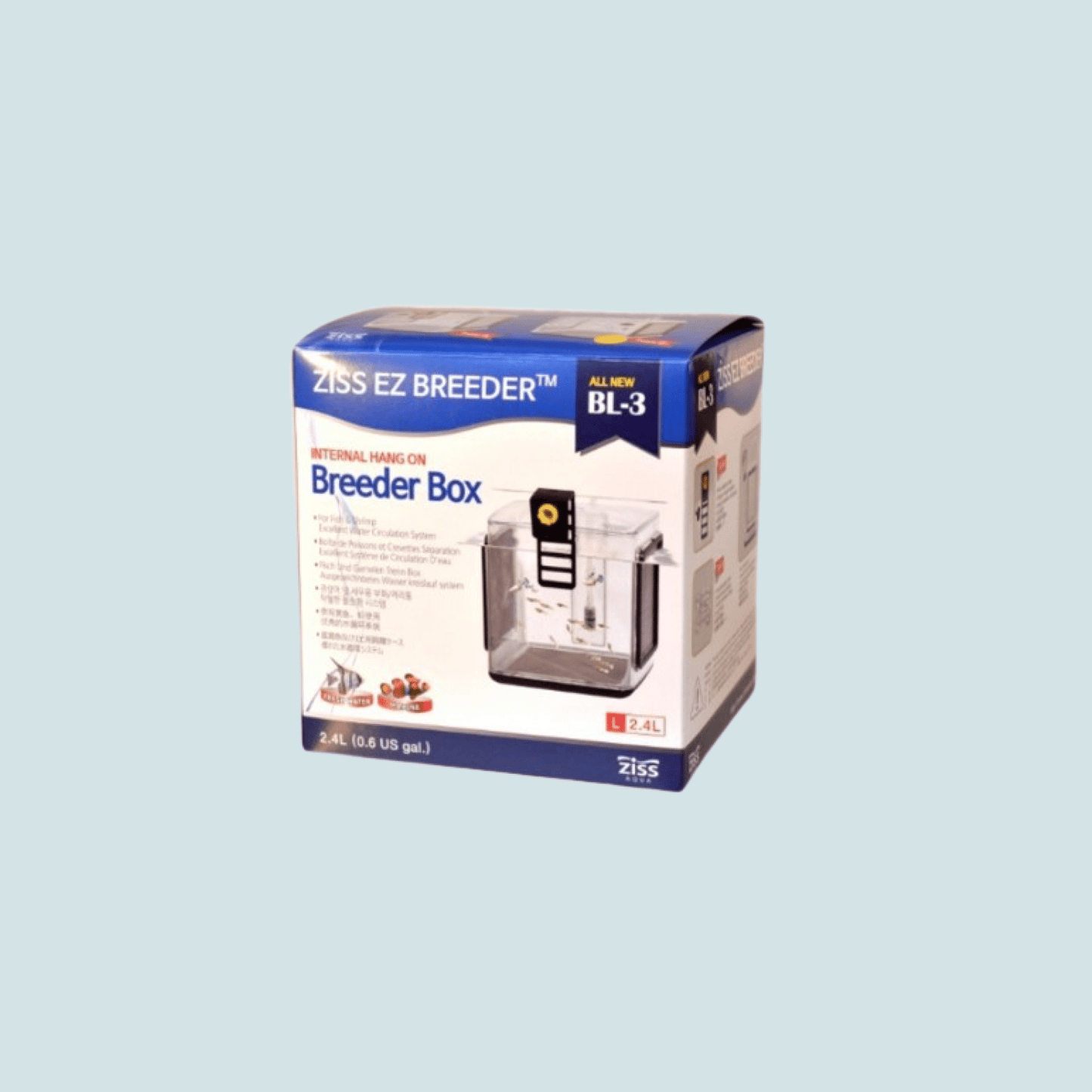 ZISS BL-3 Breeding Box – Safe Breeder Box for Aquarium Fish and Shrimp.