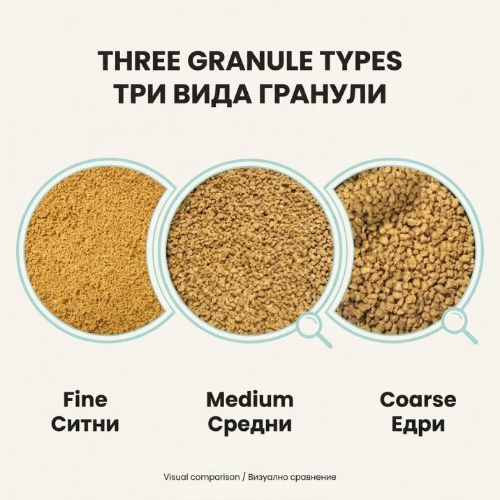Artemia Nibbles Premium Soft Granule Fish Food - 3 Sizes for All Ornamental Fish