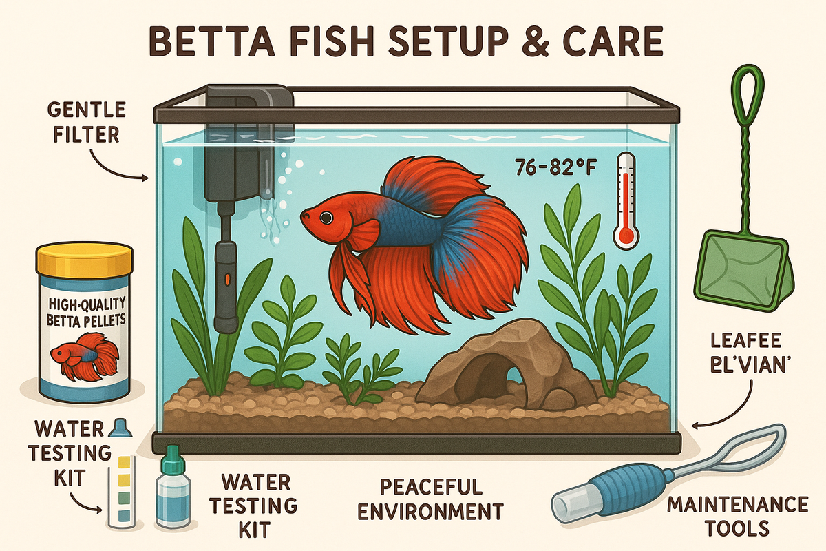 Betta Fish Care Guide: Complete Setup and Maintenance