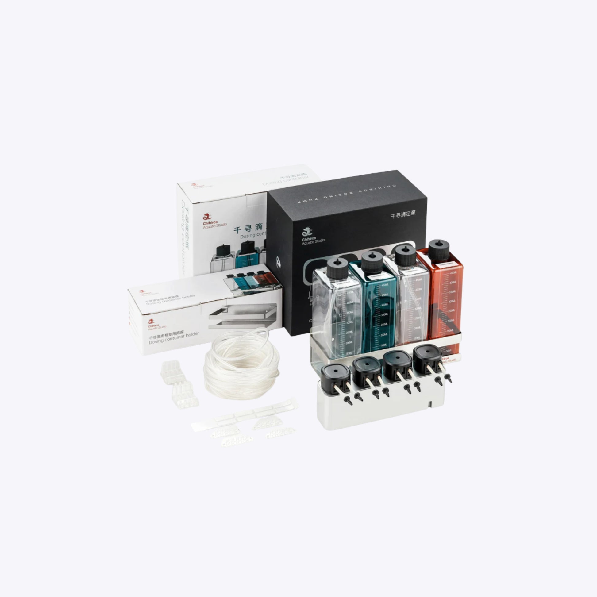 Chihiros 4 Channel Dosing System Complete Set - Professional Aquarium Automation  Aquarium Boutique.