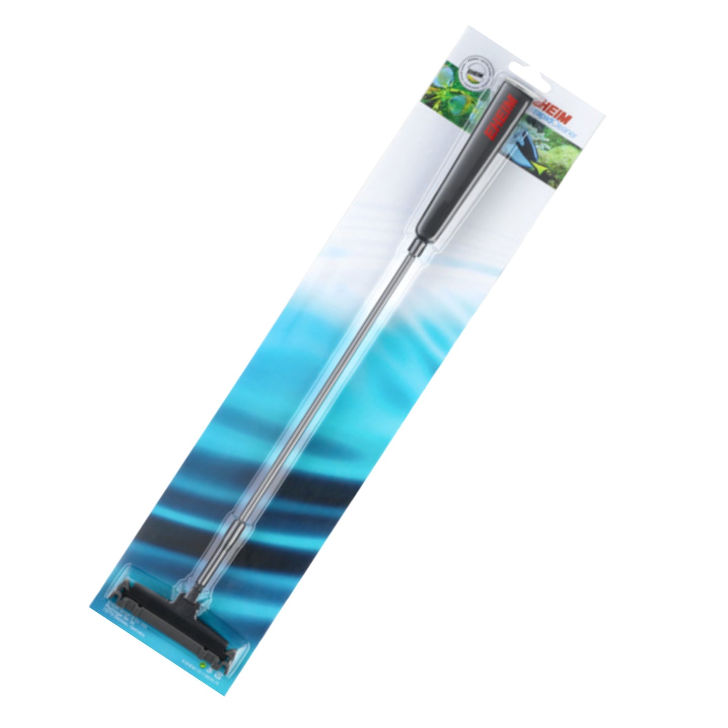 EHEIM rapidCleaner – стъргалка за водорасли с ножче и дръжка, 25/48/58 см – почистване на аквариумно стъкло
