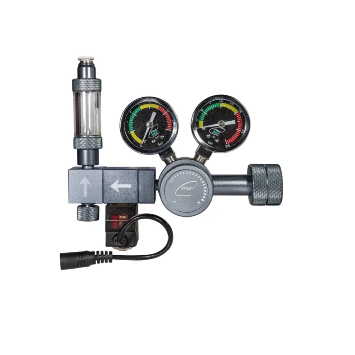 Me CO2 Regulator Ultra – Double-Chamber CO2 Regulator with Solenoid Valve
