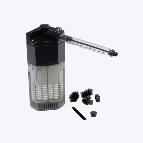Dennerle Corner Filter 40 – compact corner-mounted aquarium filter
