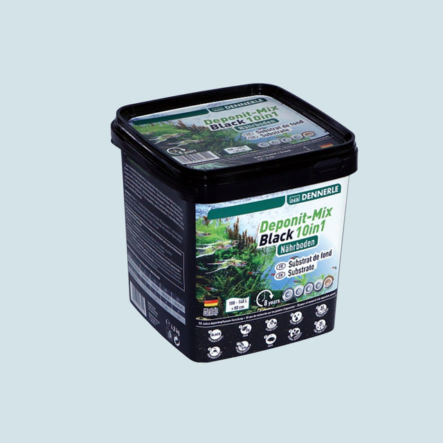 Dennerle Deponit-Mix Black 10in1 – nutrient substrate (подхранващ субстрат) for aquascaping