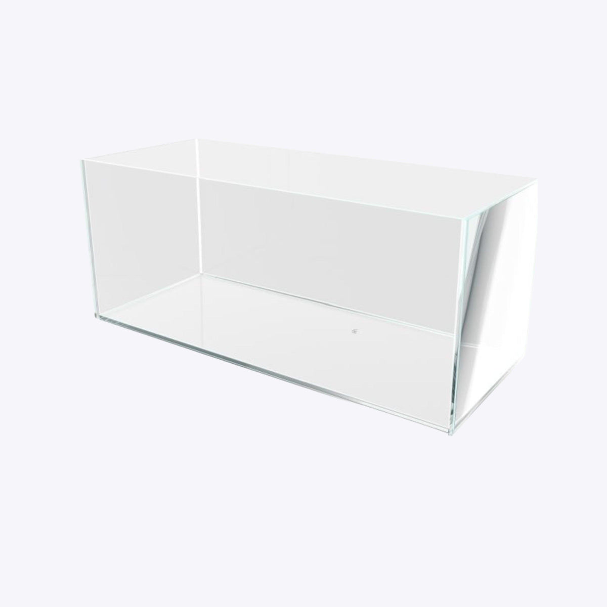 Extra Clear Glass Aquarium 63L (60×30×36 cm) – high-clarity rimless fish tank