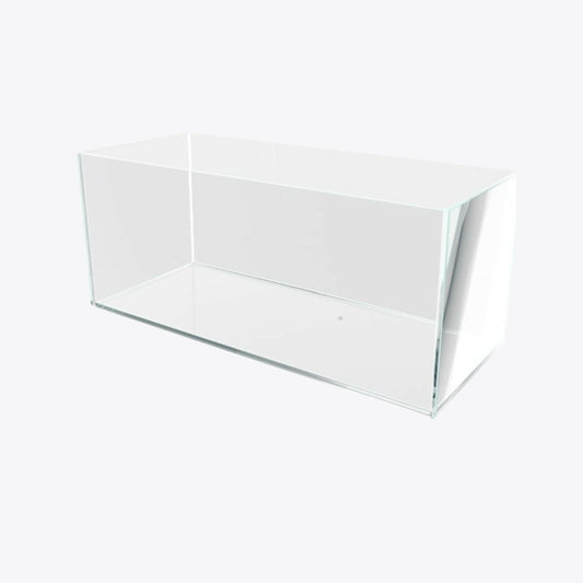 Extra Clear Glass Aquarium on Gray background