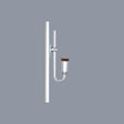 Nano CO2 Diffusor (S) – compact glass CO2 diffuser for nano planted tanks