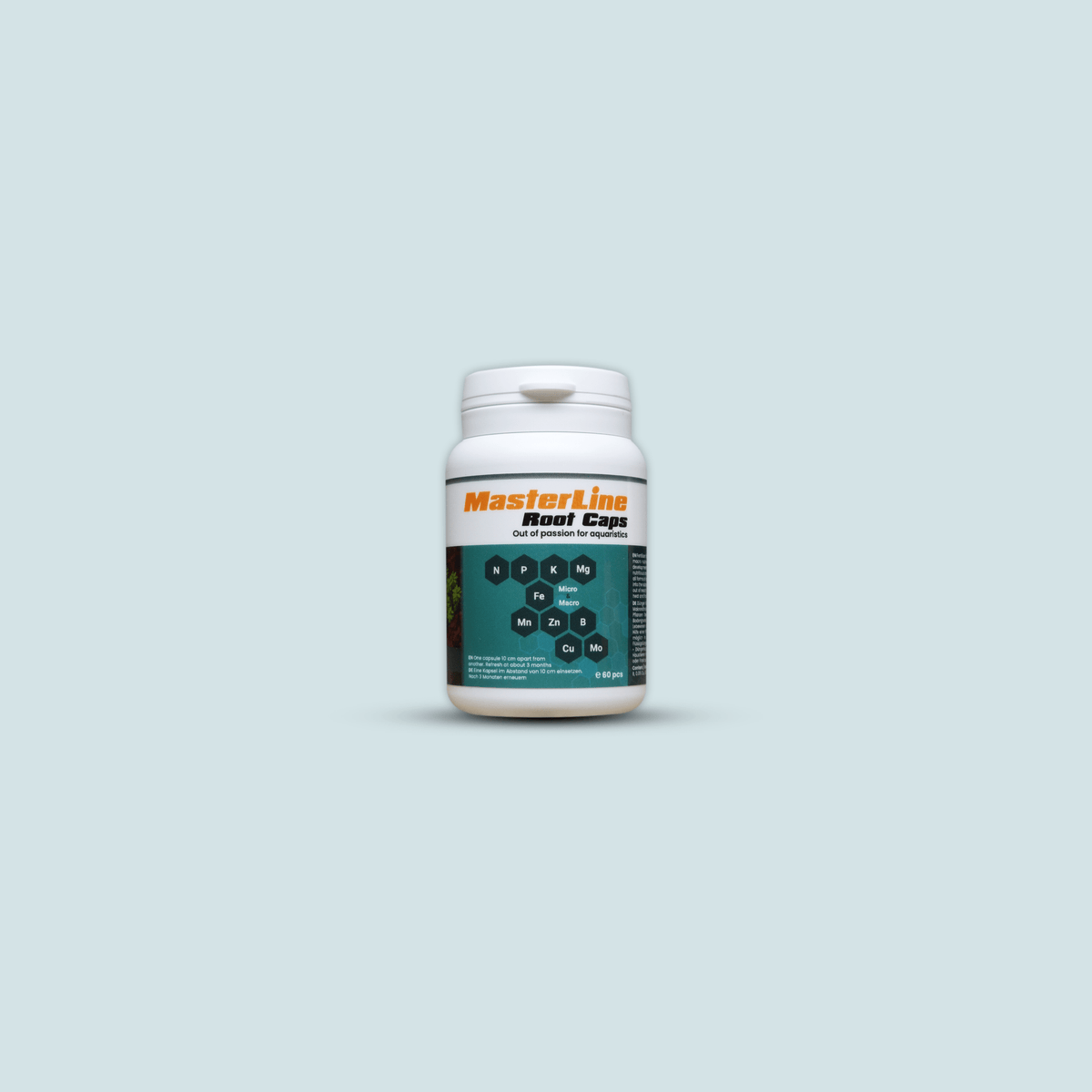 MasterLine Root Caps – nutrient tablets (тор за корени) for planted tanks