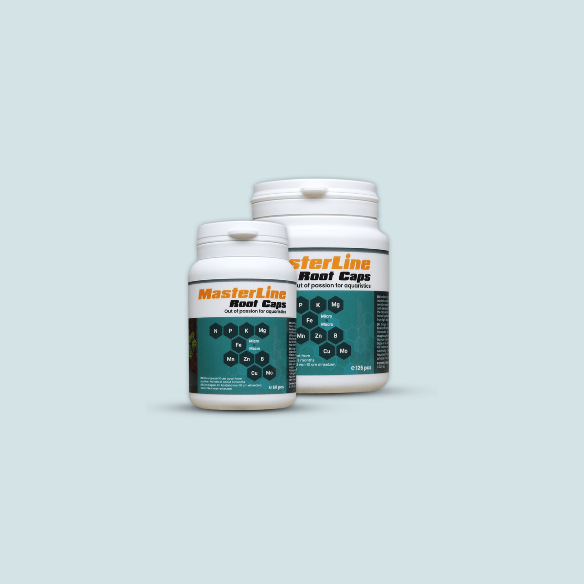 MasterLine Root Caps – root fertilizer (торови капсули) for aquarium plants
