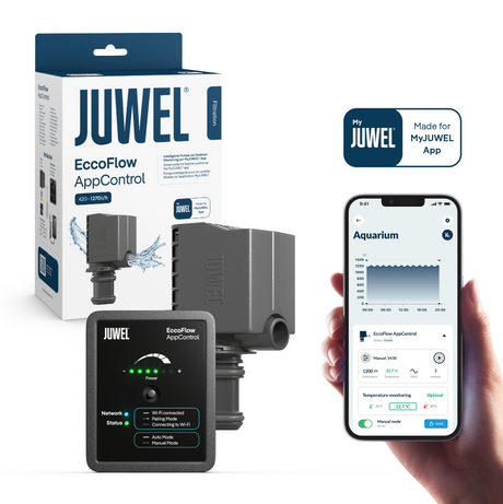 Juwel EccoFlow AppControl – Smart Filter Pump 420–1,270 l/h with MyJUWEL App