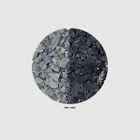 WIO Silver Shadow Gravel Mix2 – dramatic dark gravel for aquariums and terrariums