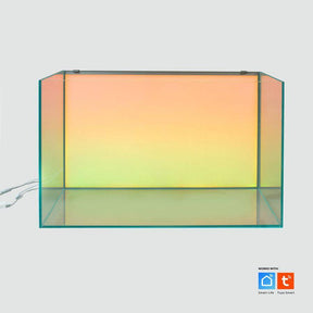 RGB Smart Aquarium Background Light – dual-zone color gradient illumination