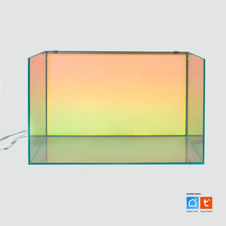 RGB Smart Aquarium Background Light – dual-zone color gradient illumination