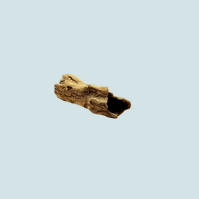 Ceramic Handcrafted Driftwood – realistic ceramic cave, approx. 18x10 cm