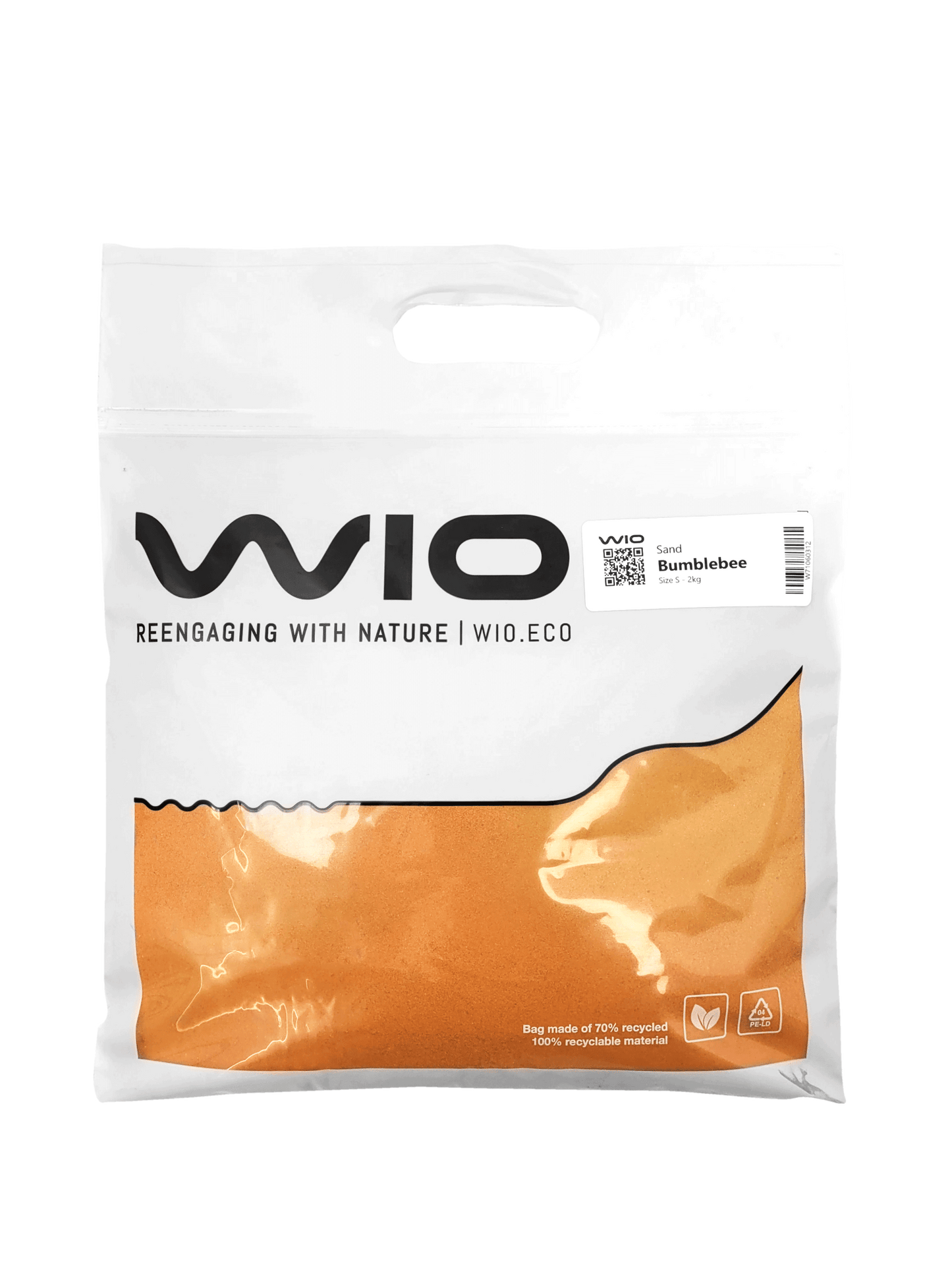 WIO Bumblebee Sand S2 - Natural Yellow Sand for Aquariums & Terrariums - Aquarium Boutique