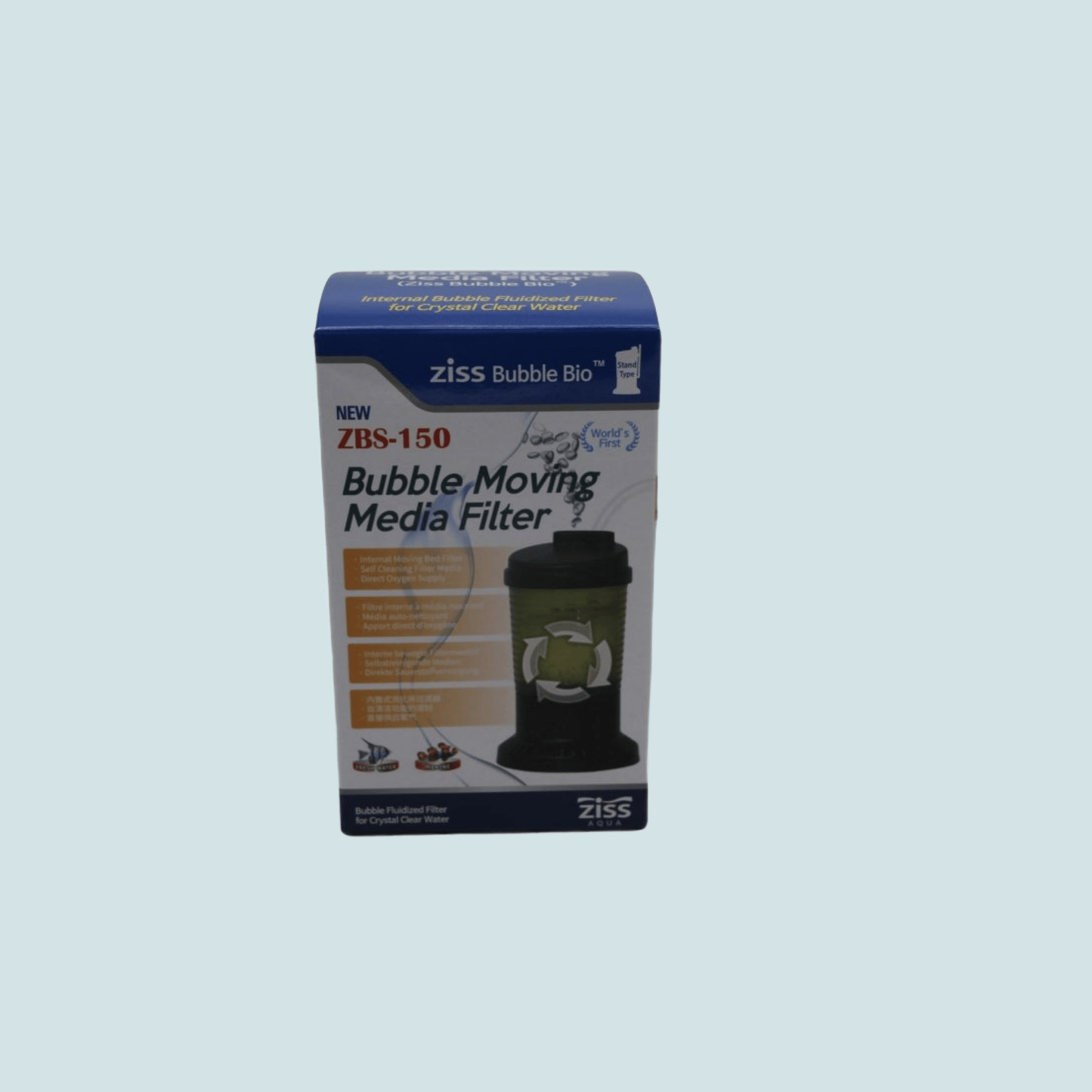 ZISS Moving Bed Filter ZBS-150 - Aquarium Boutique