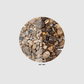 WIO Elderly Gravel Mix2 – premium natural river gravel for aquascaping