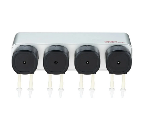 Chihiros 4-Channel Dosing Pump with four independent peristaltic dosing heads for automatic fertilizer and additive dosing in planted aquariums and reef tanks