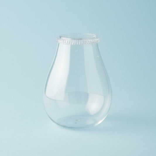 Chihiros Glass Pot Dew Shaped 3.25 L – Elegant Glass Container for Aquascaping & Plants