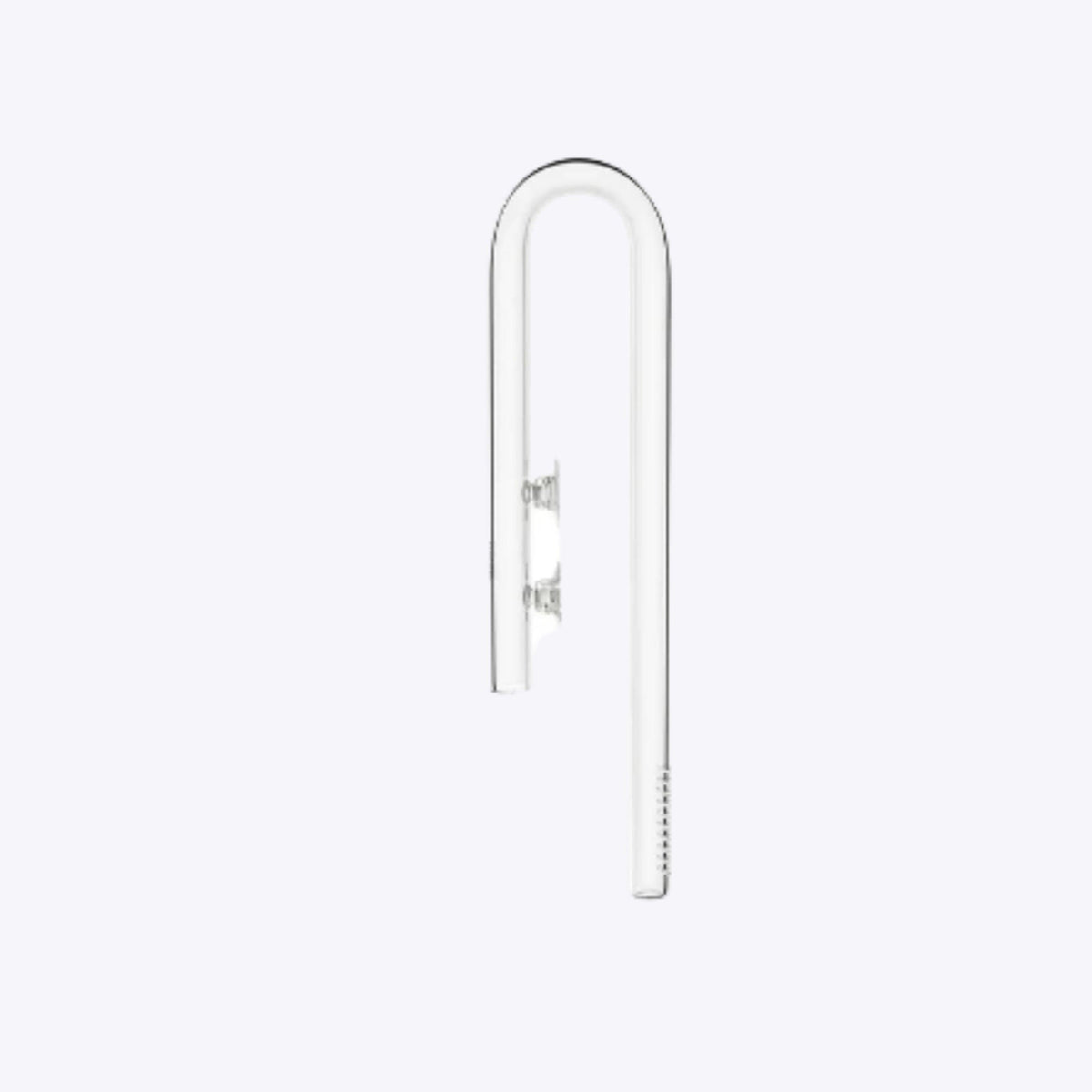 U-Type Glass Inlet Pipe L – installed in aquarium