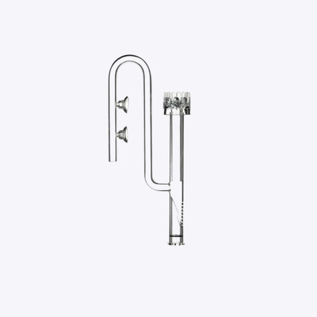 Glass surface skimmer inlet M 12/16mm for removing oil film from aquarium water surface