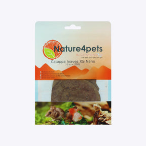 Catappa Leaves XS Nano – листа от индийски бадем (Indian almond leaves) Nature4Pets 10 pcs