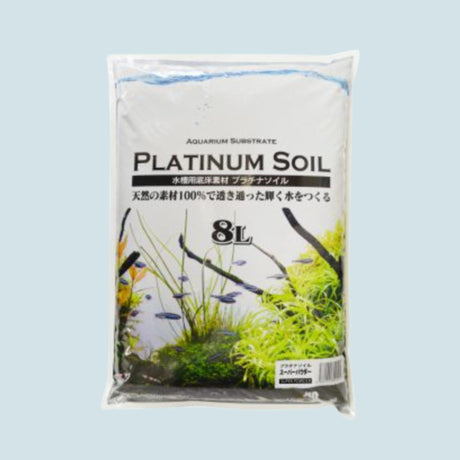 Platinum Soil Normal 8L – premium aquarium plant substrate, 3-4mm granules